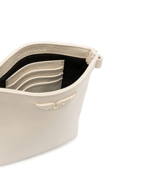 クラッチバッグ Rock Phone Pouch - Zadig & Voltaire - Leather - White 20203483_51569433_600.jpg