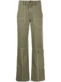 Zadig&Voltaire Pepper straight-leg trousers - Green