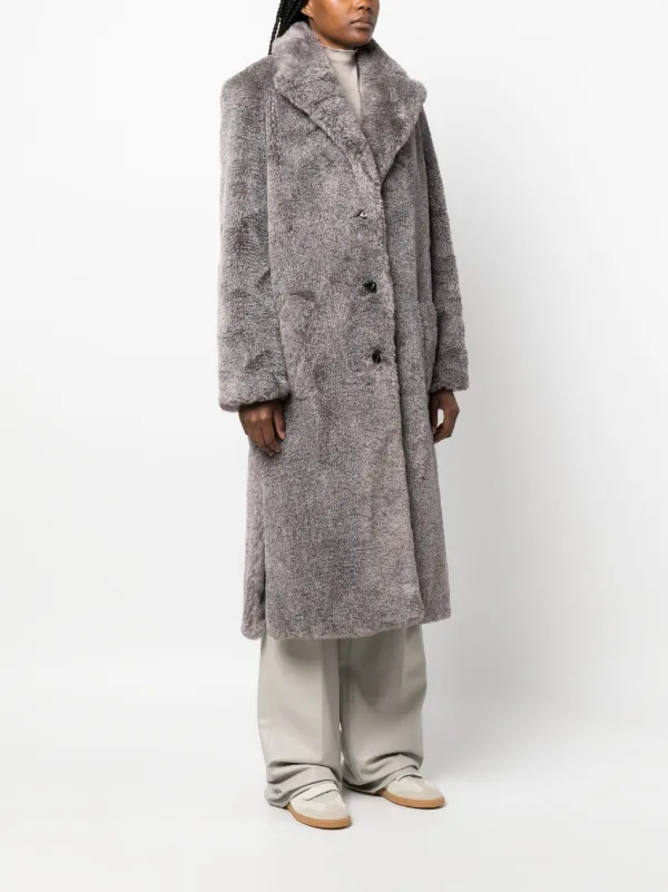 Zadig Voltaire Monaco faux fur Coat Farfetch