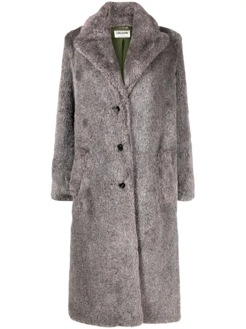 Zadig&Voltaire Monaco faux-fur coat