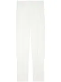 Zadig&Voltaire Prune tapered crepe trousers - White