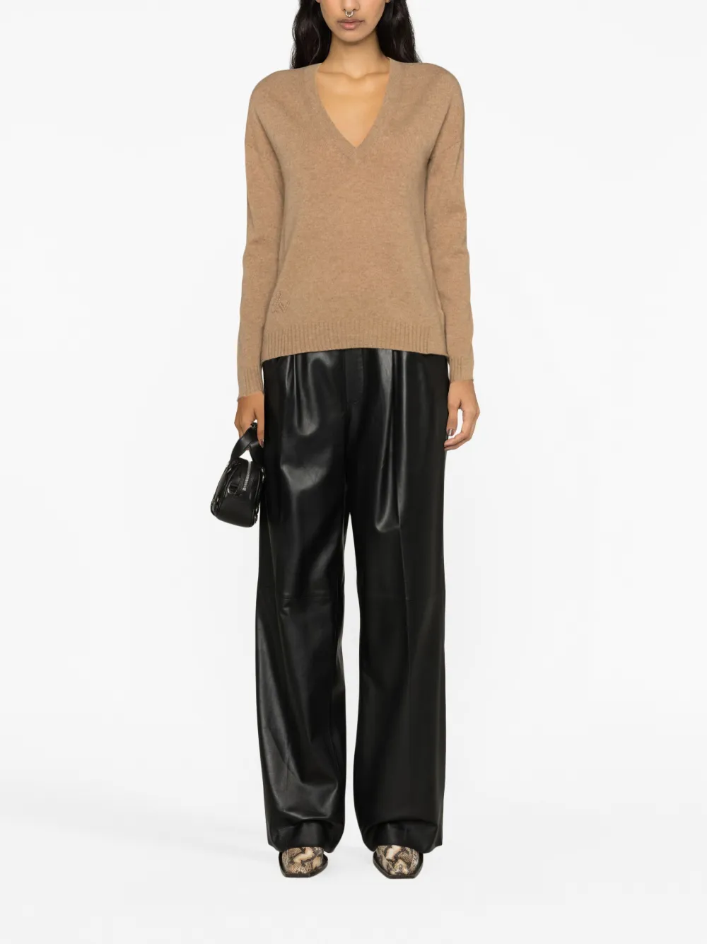 Zadig&Voltaire suéter de cachemira con cuello en V | Suéteres | Image 2