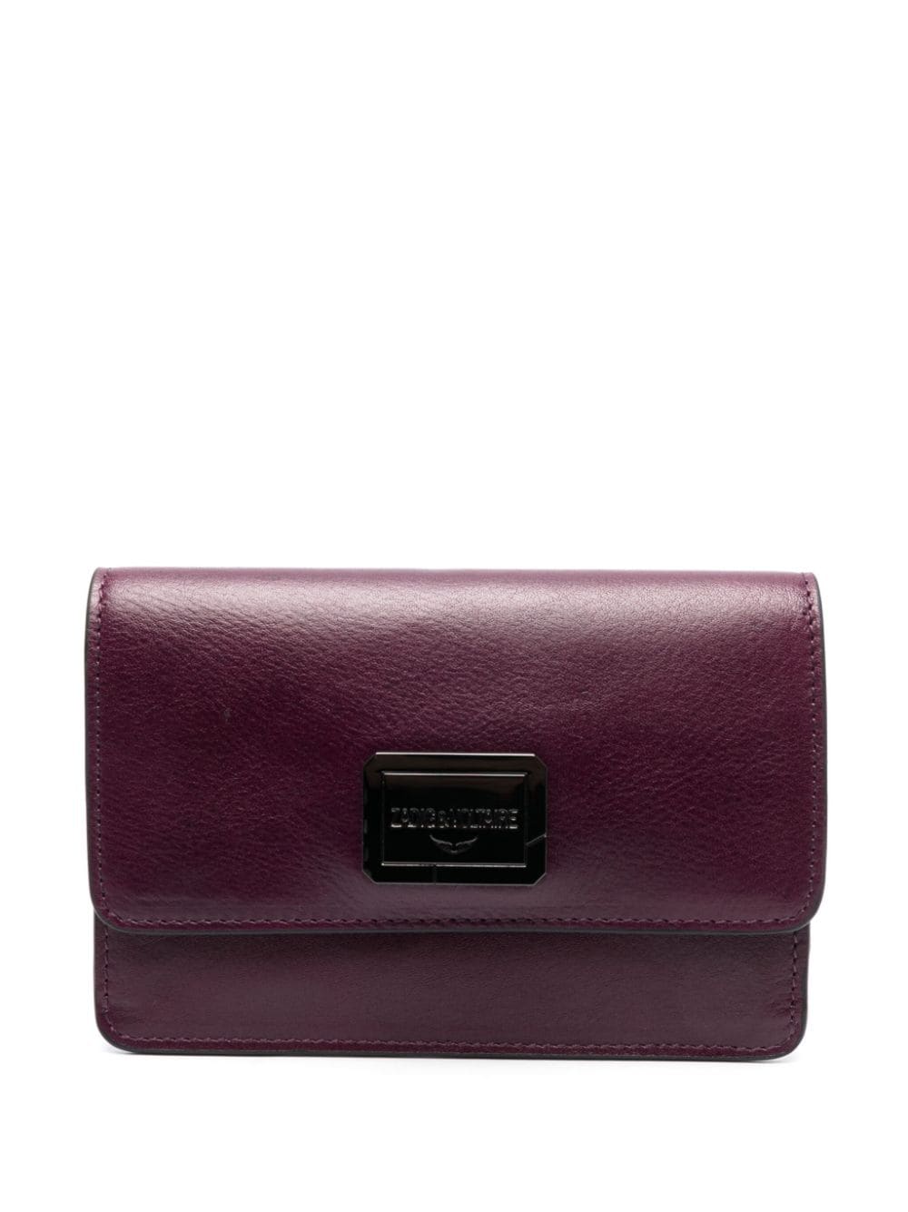 Zadig & Voltaire Le Cecilia Leather Wallet In Beyond