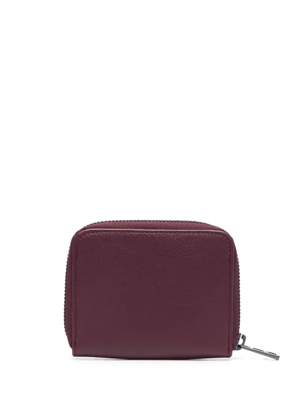 Zadig&Voltaire mini ZV logo-plaque leather wallet - Paars