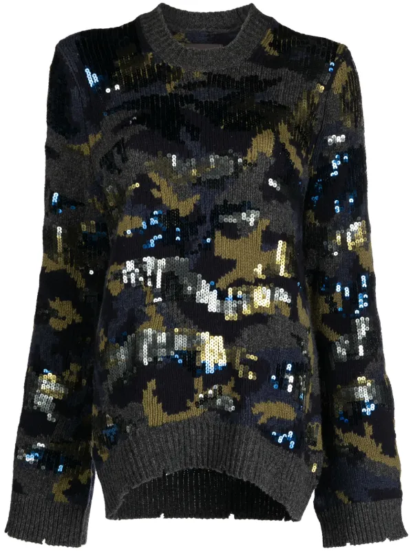 Versace sequin jumper sale