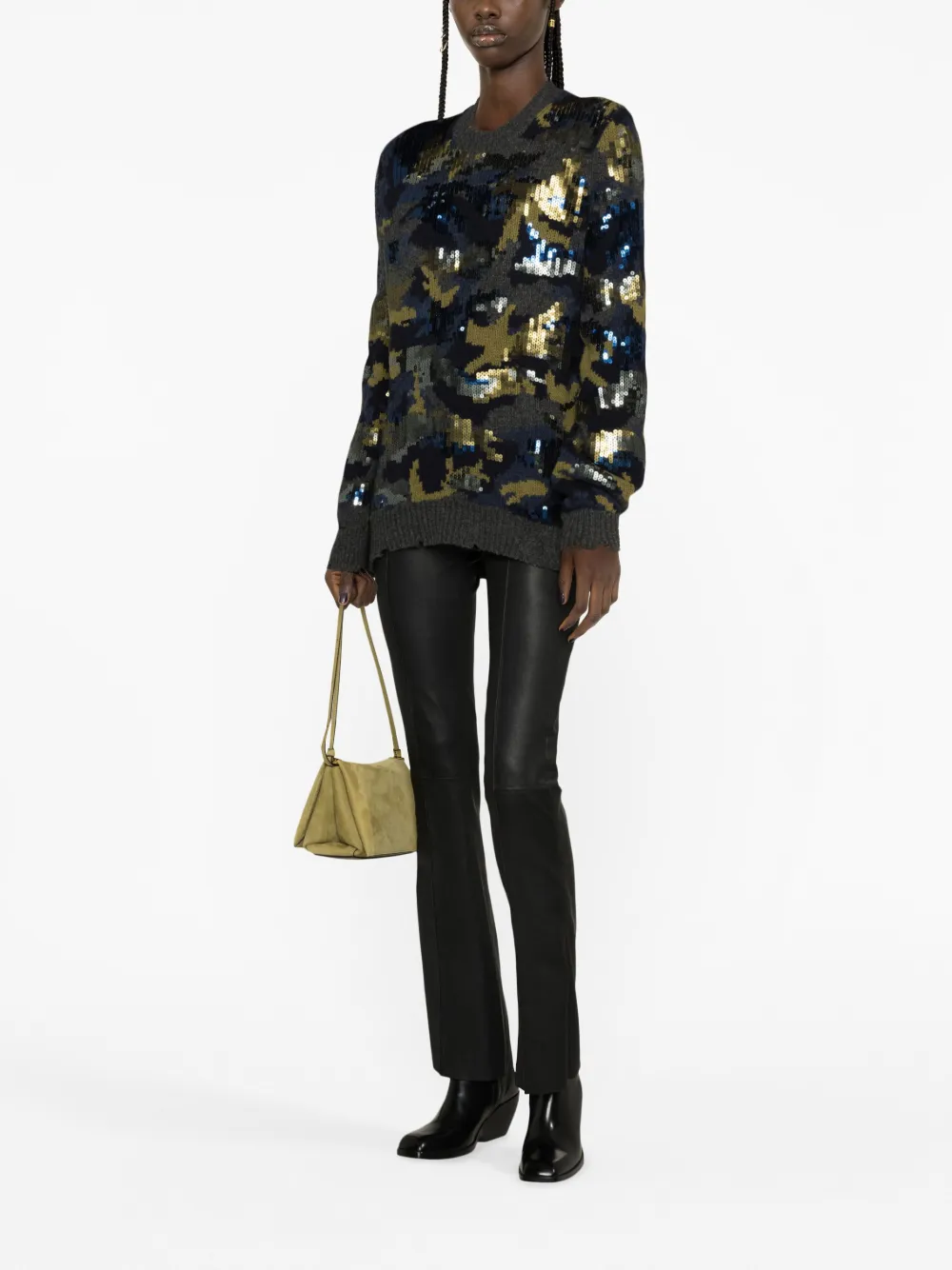 Zara sale glitter jumper