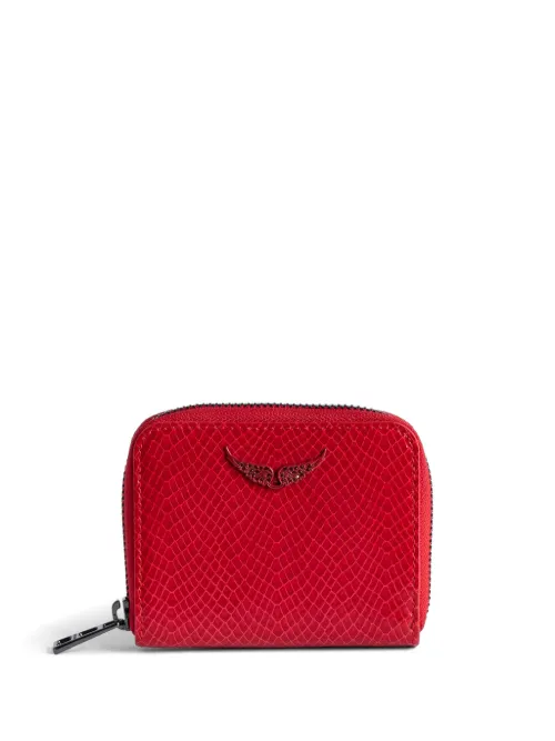 Portefeuille à effet peau de crocodile - Zadig&Voltaire - Modalova