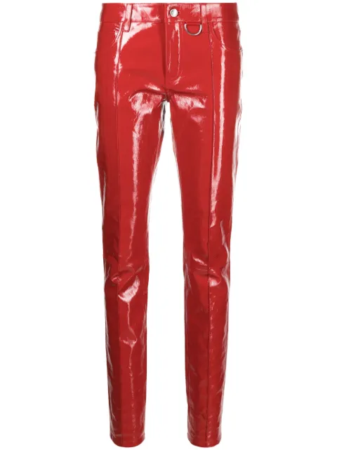 Zadig&Voltaire Peko skinny vinyl trousers