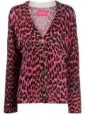 Zadig&Voltaire Mirka leopard-print cardigan - Pink