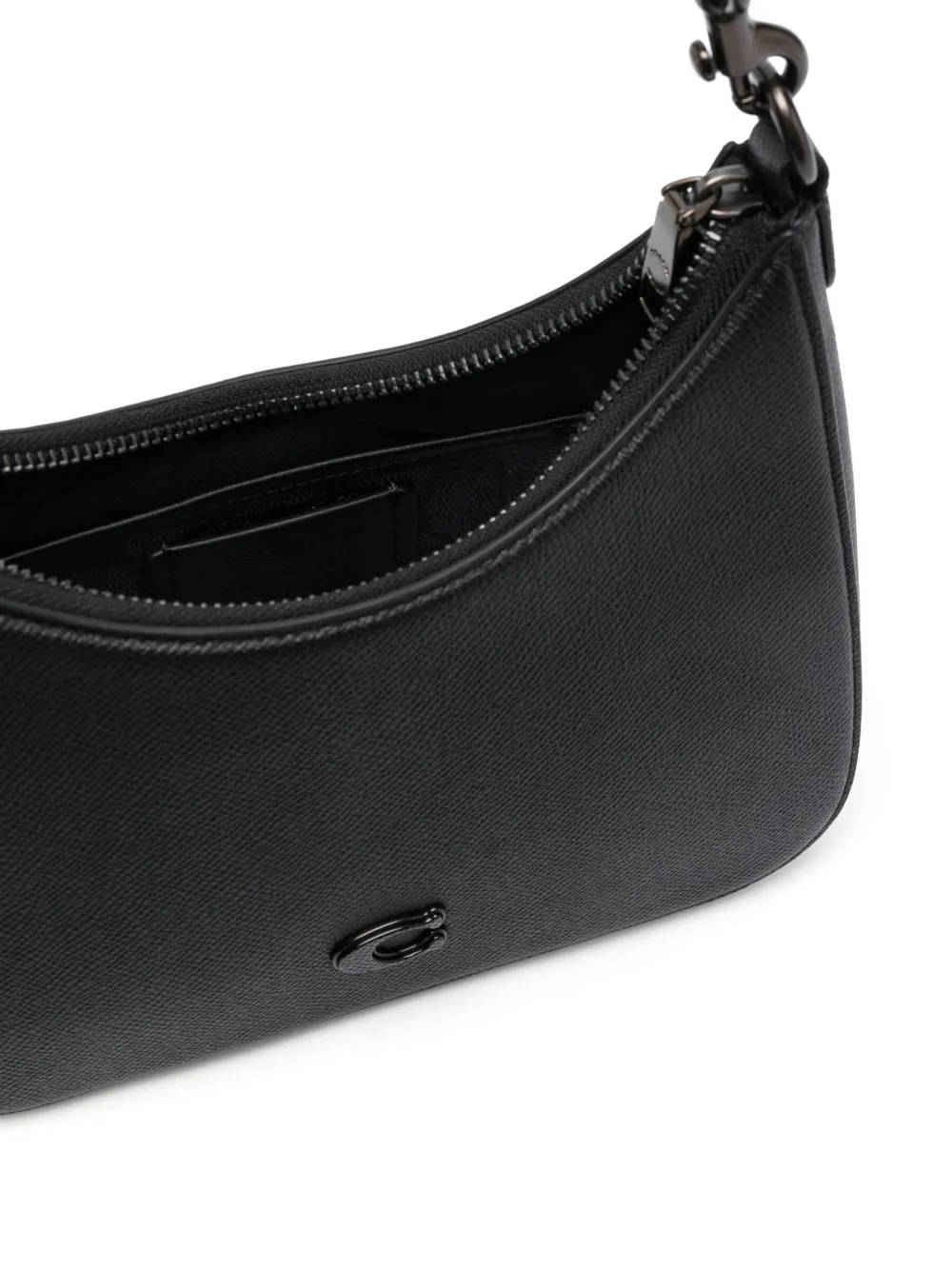 Coach woven leather bag shop