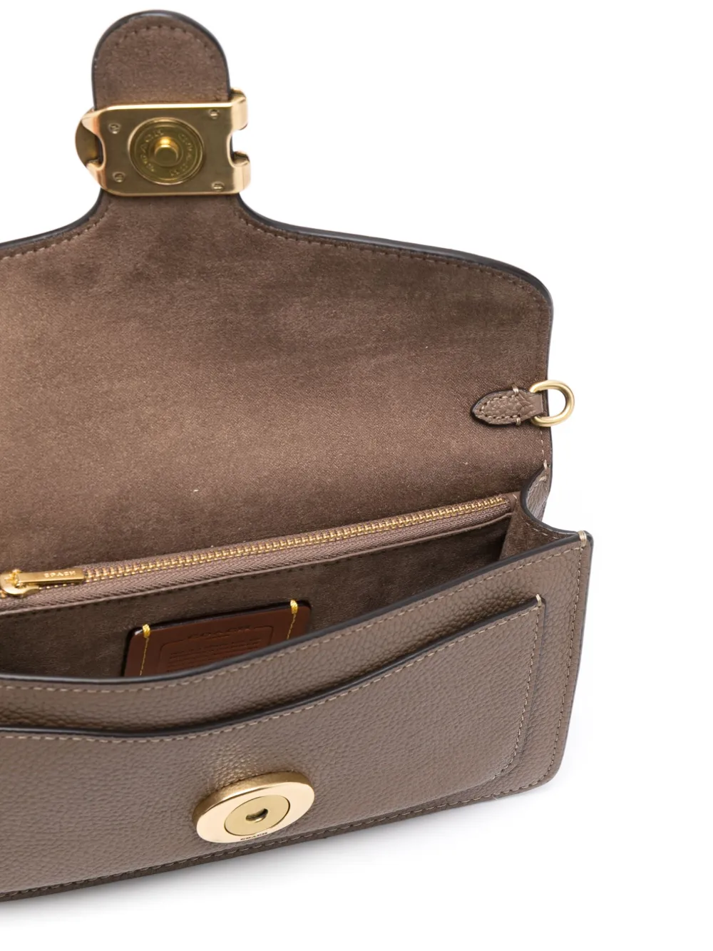 Coach logo crossbody hotsell bag