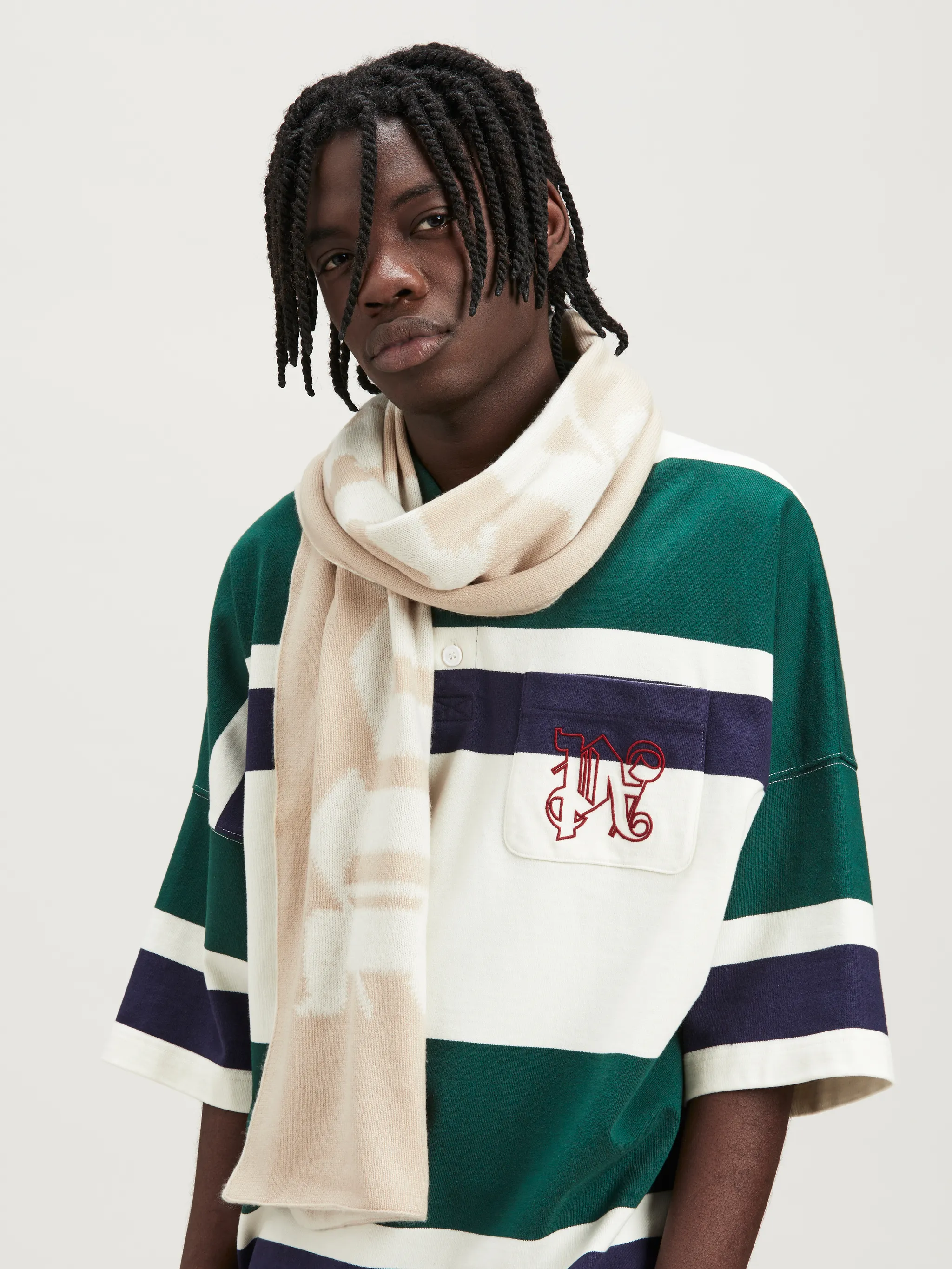 Logo Jacquard Scarf