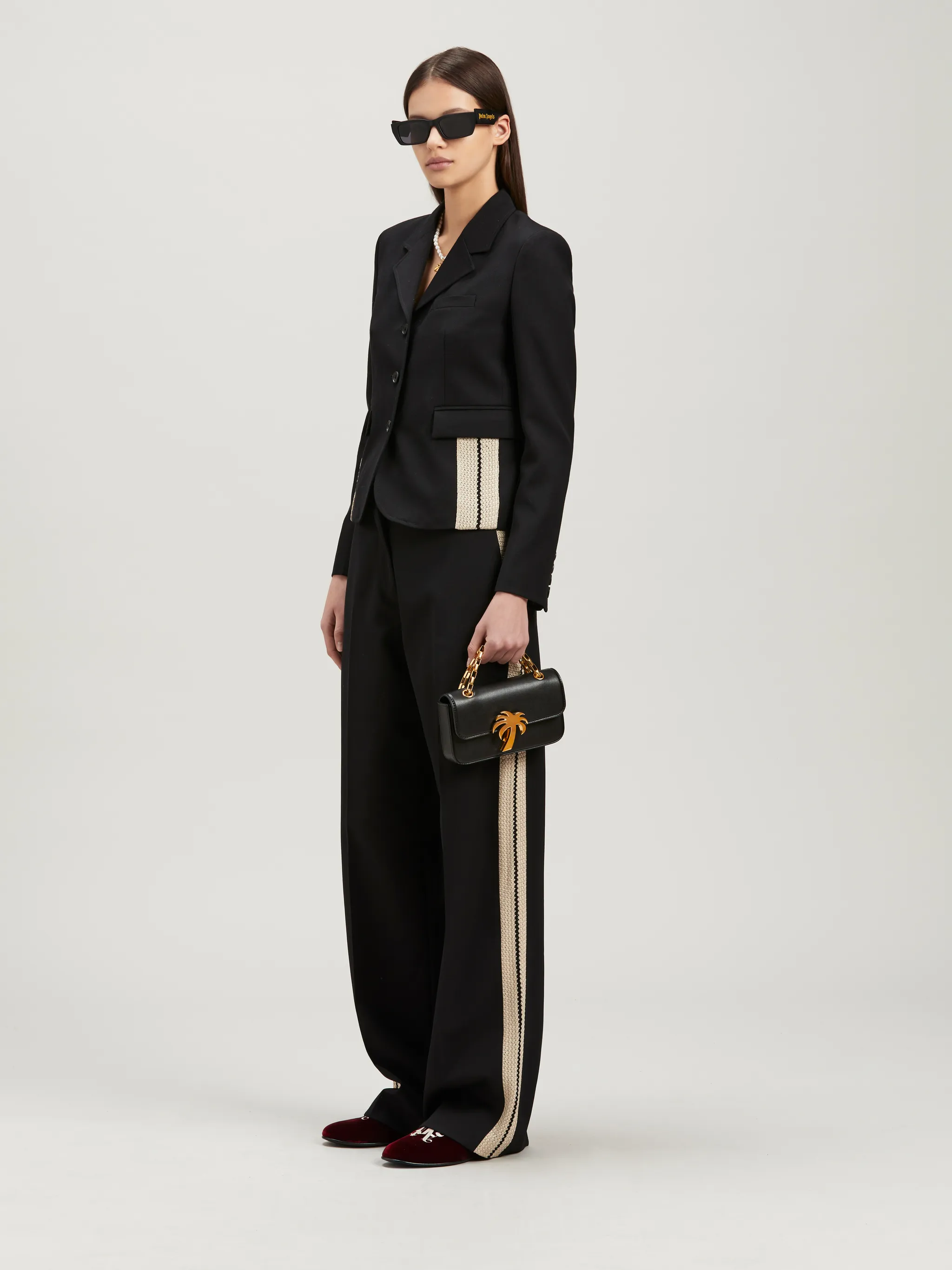 Knit Tape Suit Pants