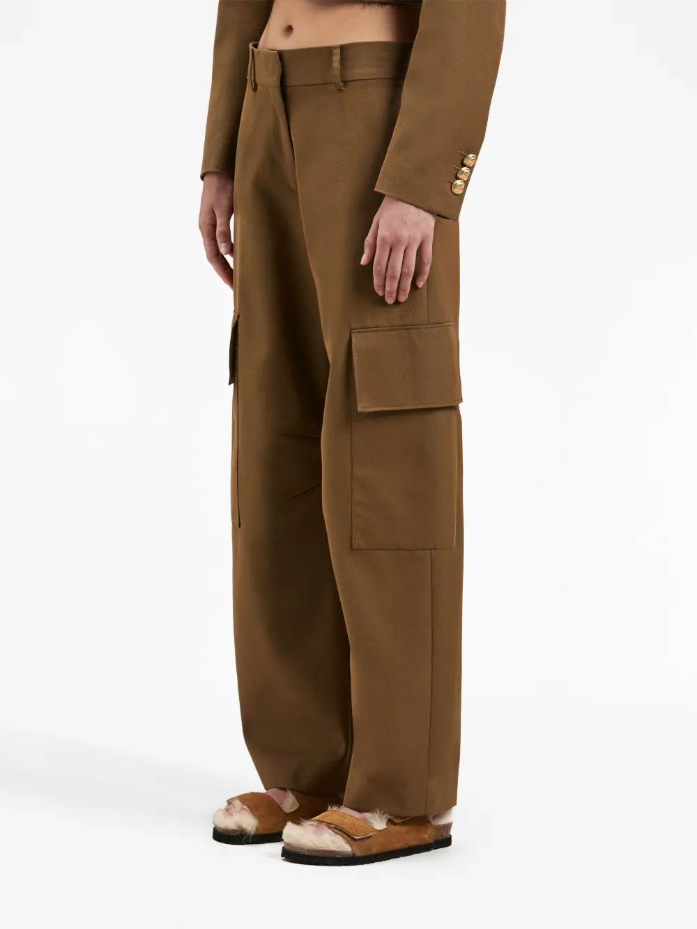 Pantalon cargo fuselé on sale