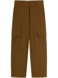 Palm Angels tapered cargo trousers - Brown