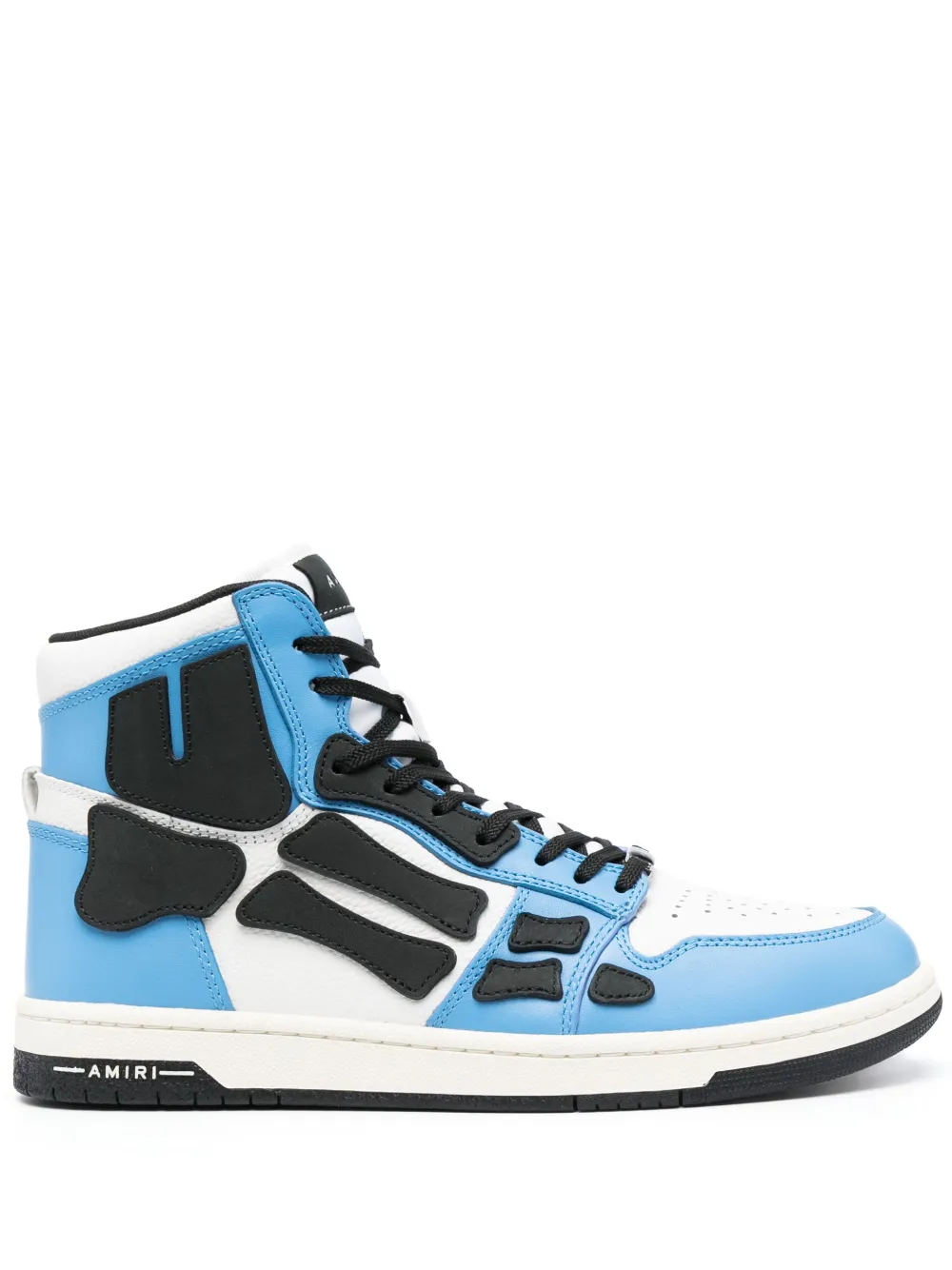 AMIRI SKEL TOP HI LEATHER SNEAKERS