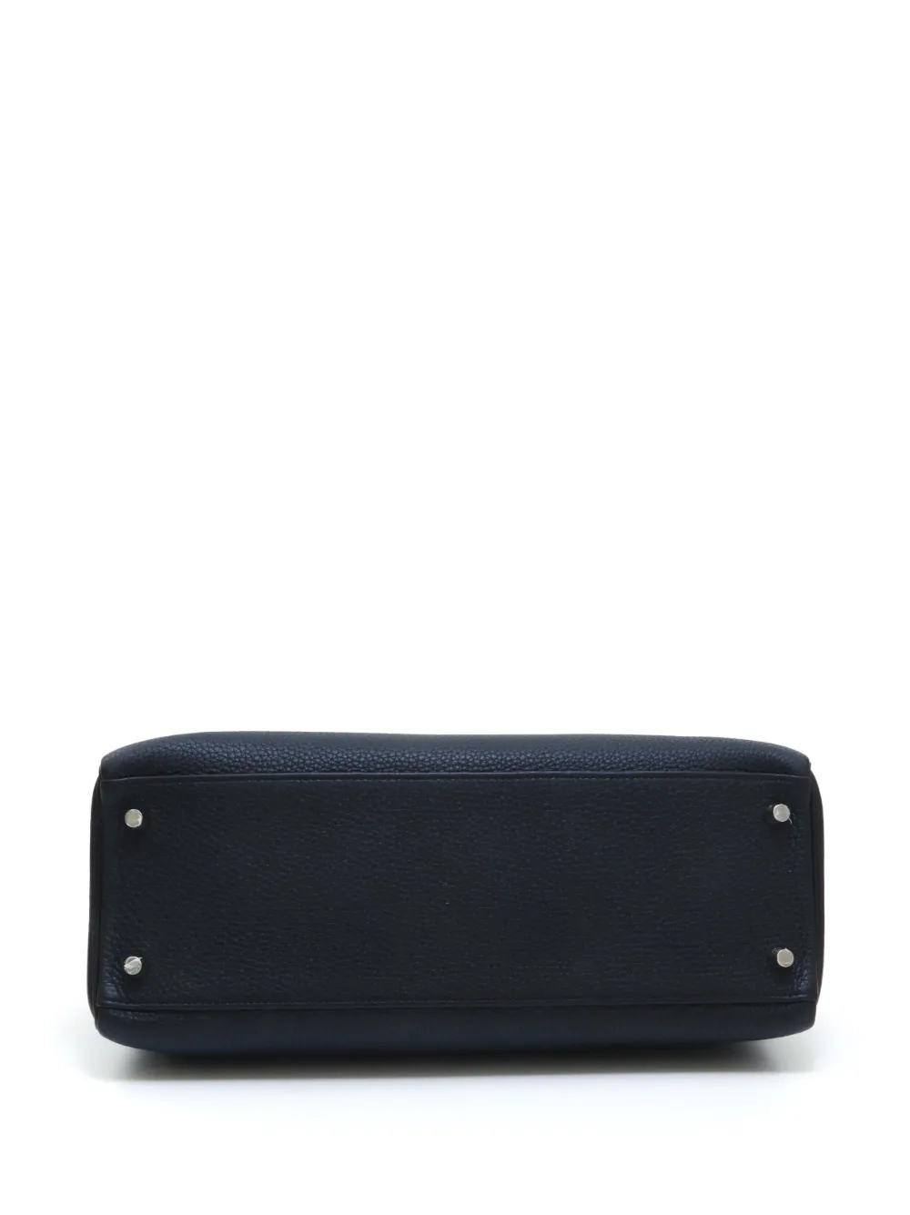 Hermès - 2017 pre-owned Kelly 32 two-way handbag - women - Leather - One Size - Black 4
