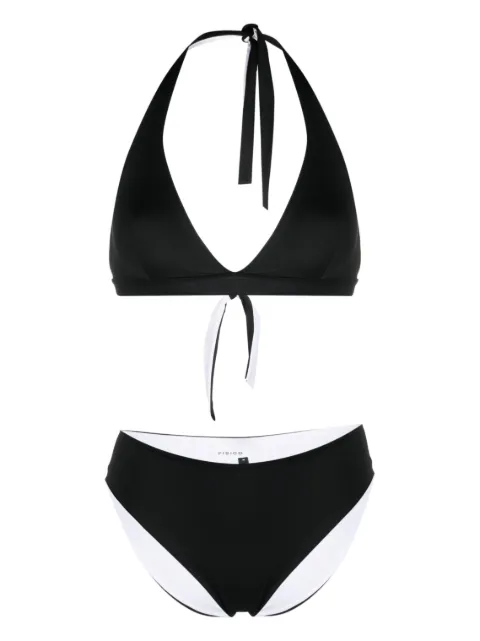 Fisico - self-tie halterneck bikini set