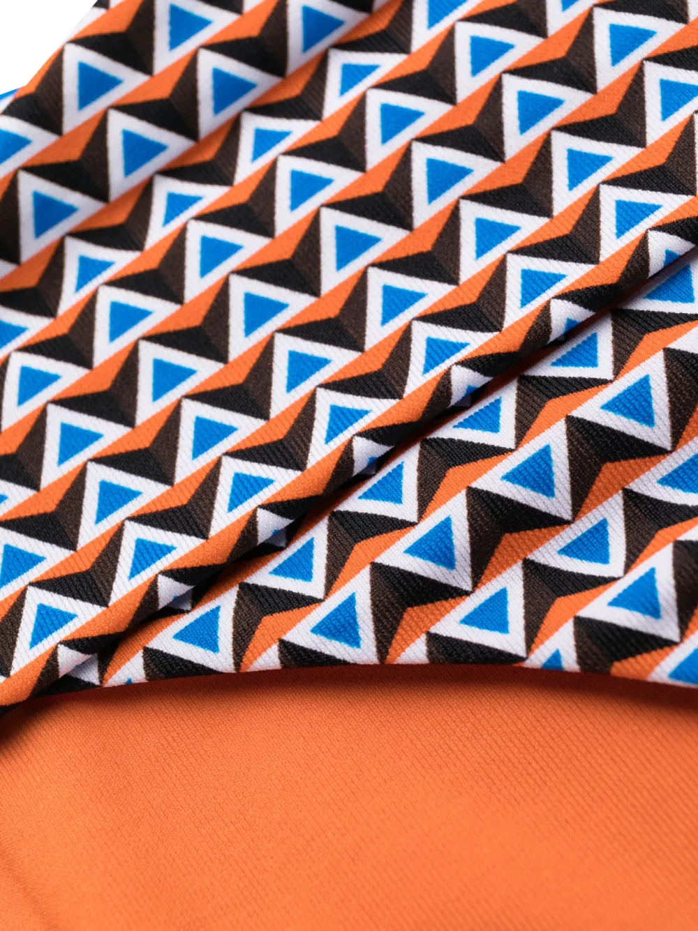 FISICO GEOMETRIC-PATTERN REVERSIBLE BIKINI SET