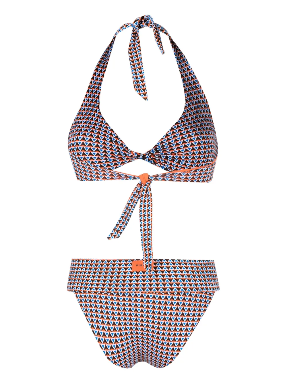 Fisico geometric-pattern reversible bikini set | Bikinis | Image 2