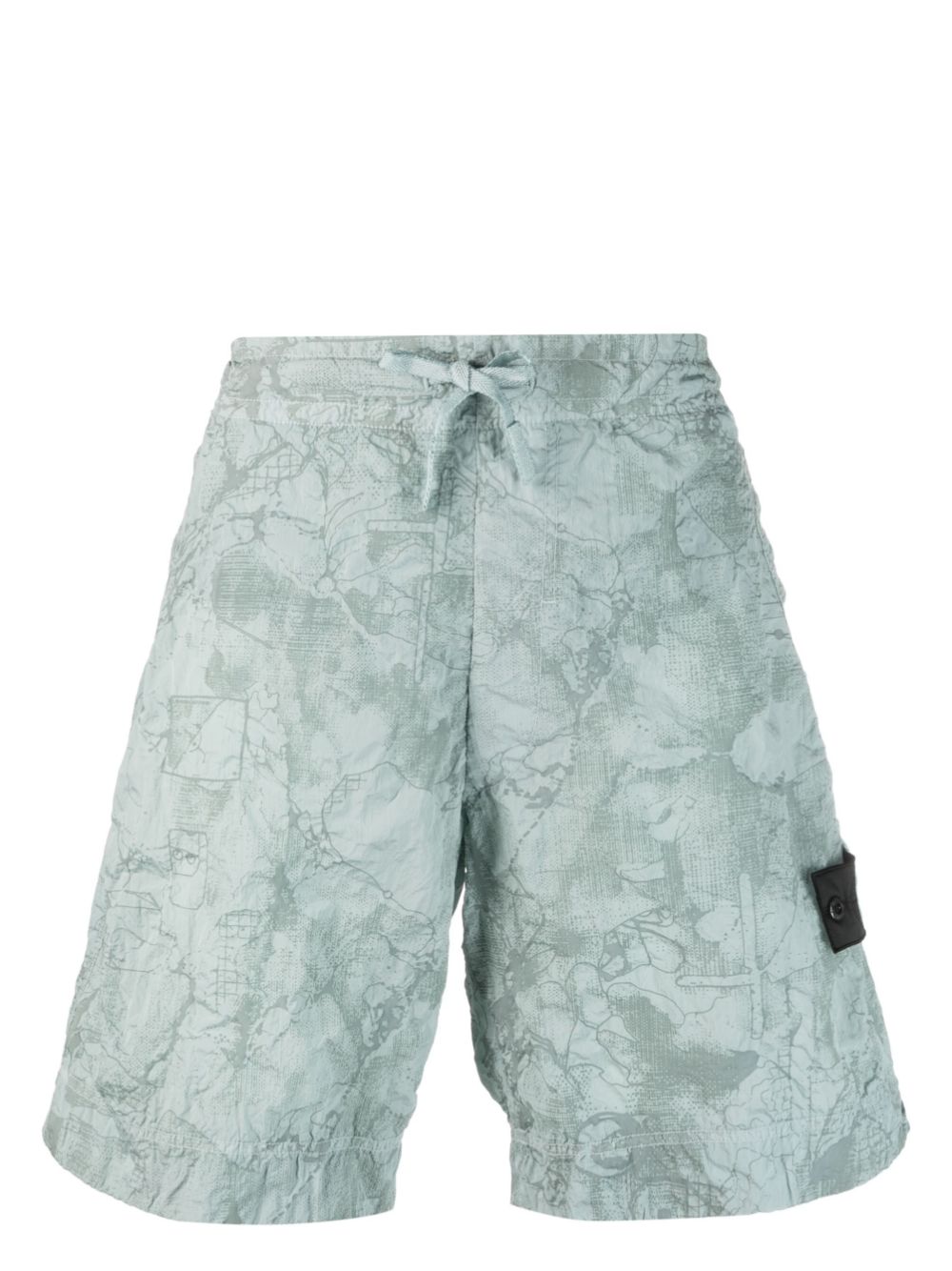 Stone Island Shadow Project touch-strap Pocket Swim Shorts - Farfetch