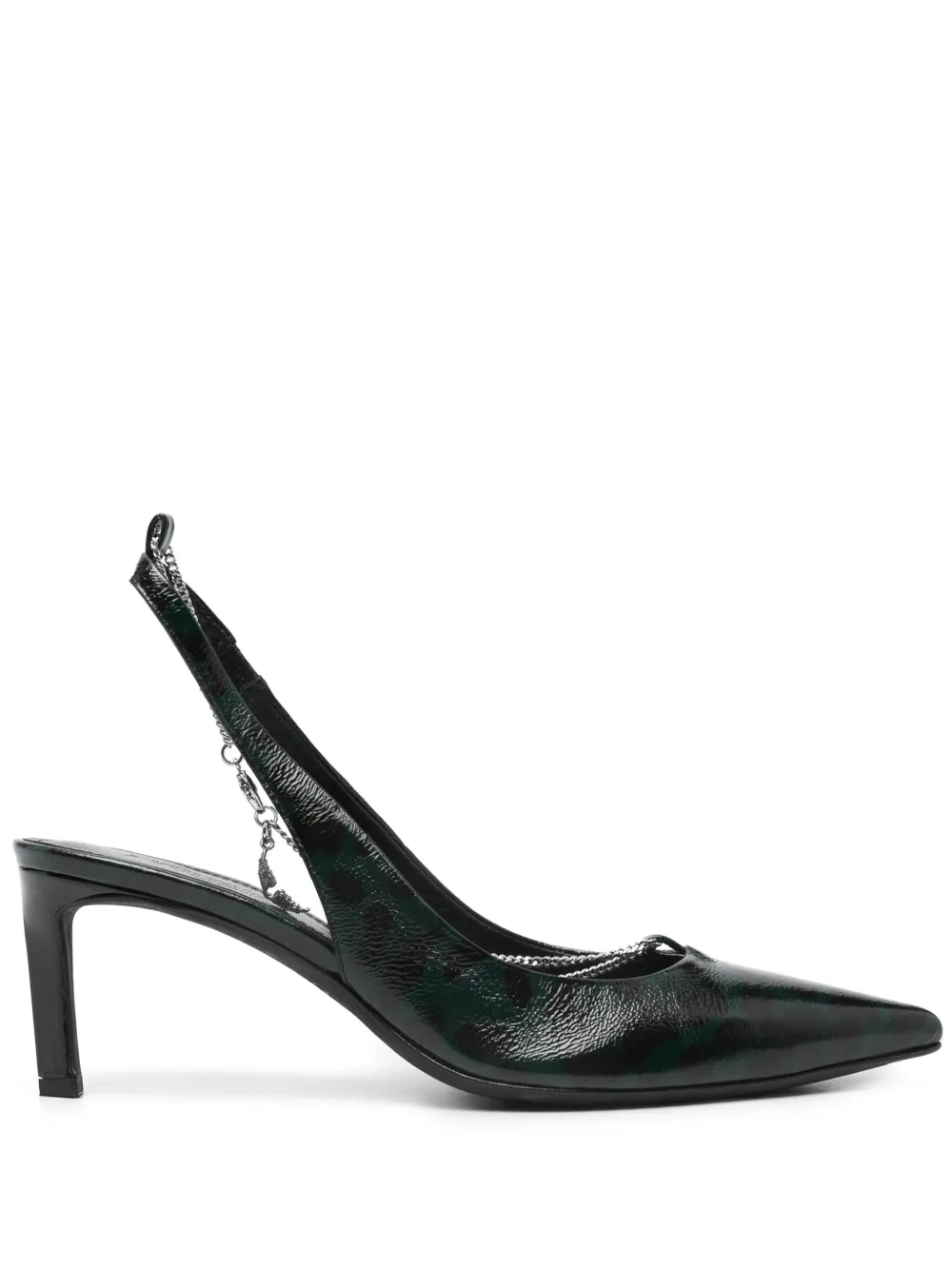 Zadig&Voltaire First Night Court 68mm leather pumps