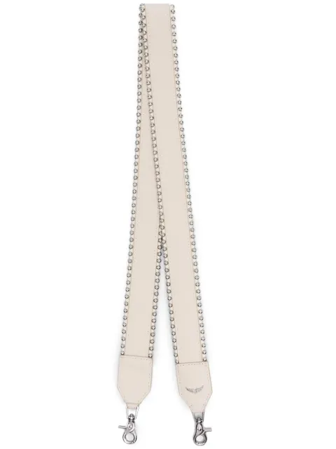 Zadig&Voltaire correa para bolsa con placa del logo
