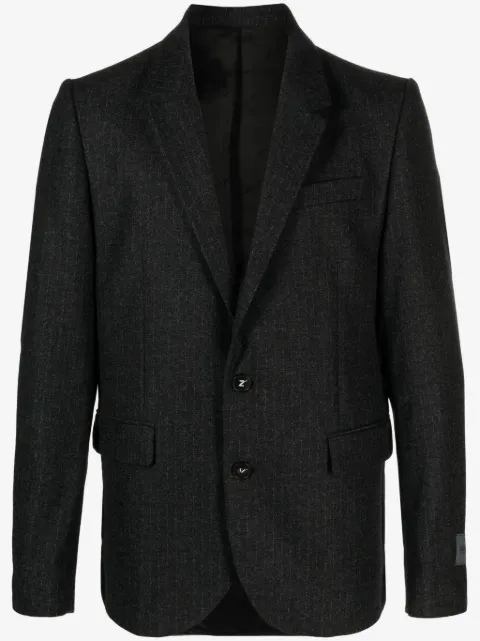 Zadig&Voltaire Viks striped single-breasted blazer