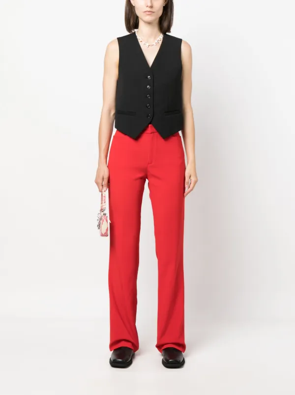 Zadig&Voltaire Pistol straight-leg Trousers | Red | FARFETCH
