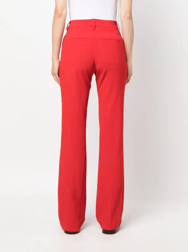 Zadig Voltaire Pistol straight leg Trousers Red FARFETCH