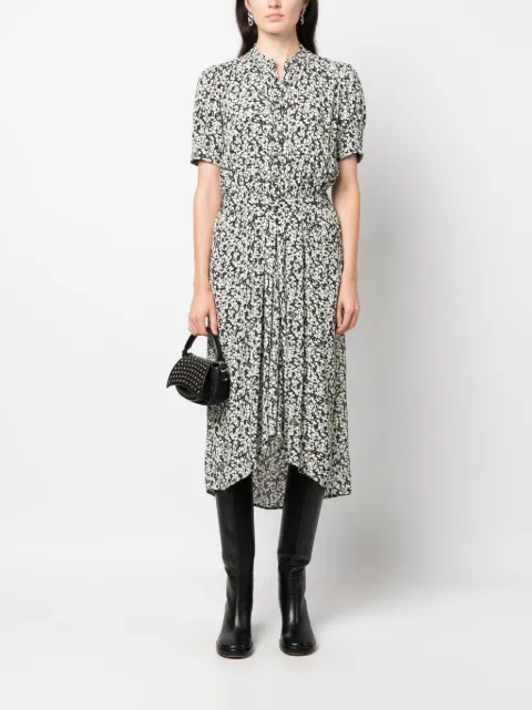 Zadig&Voltaire Rima floral-print midi dress WWDR01287 - 1
