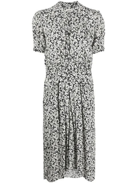 Zadig&Voltaire Rima floral-print midi dress WWDR01287 - 0