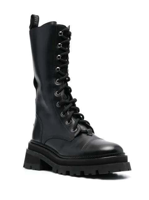 Zadig&Voltaire Ride lace-up boots SWCT00807 - 1
