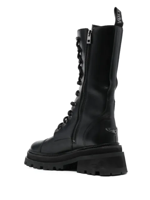 Zadig&Voltaire Ride lace-up boots SWCT00807 - 2