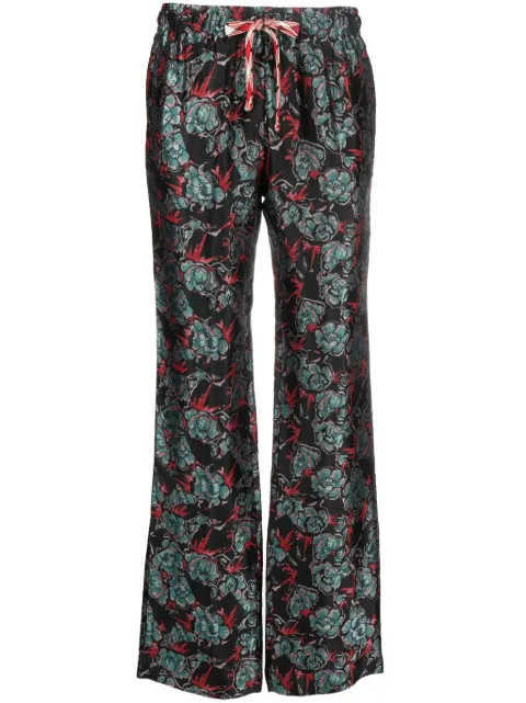Zadig&Voltaire Pomy jacquard-pattern trousers
