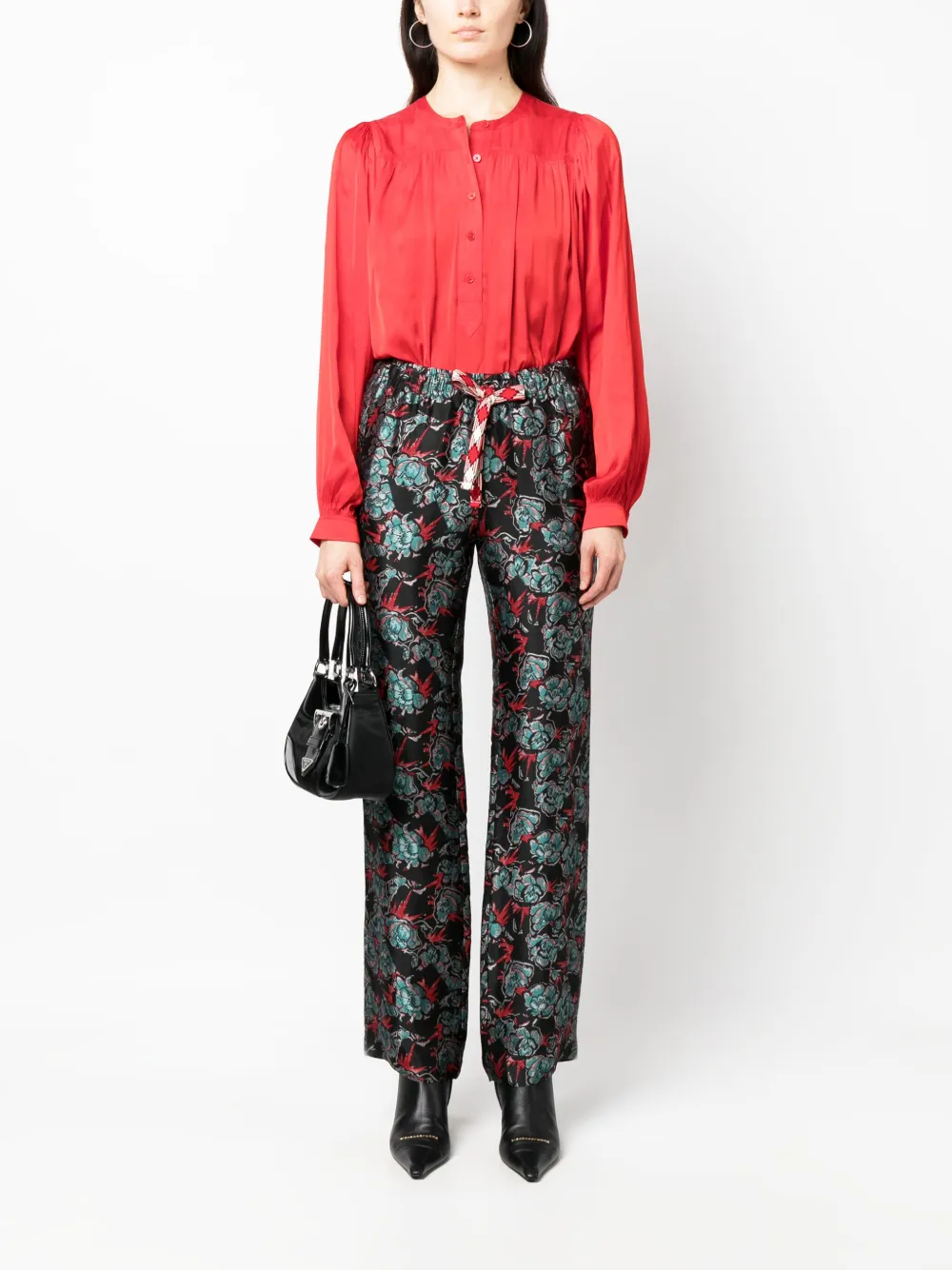 Zadig&Voltaire Cropped broek - Zwart