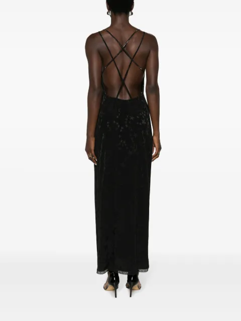 Zadig&Voltaire Rohal star-jacquard silk dress WWDR01274 - 3