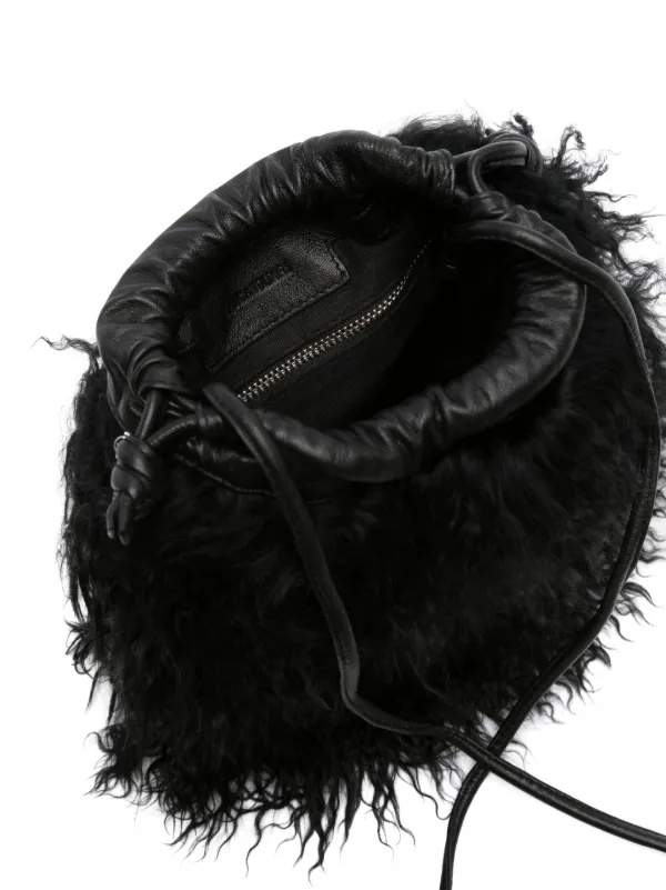 Zadig Voltaire Rock To Go Frenzy Shearling Bucket Bag Farfetch