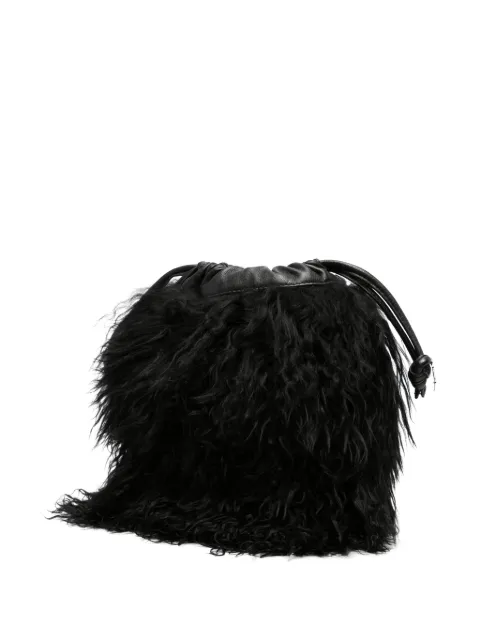 Zadig&Voltaire Rock To Go Frenzy shearling bucket bag LWBA02403 - 2