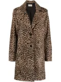 Zadig&Voltaire leopard-print calf hair coat - Neutrals