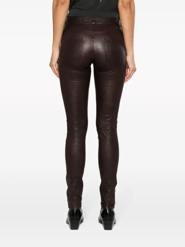 Womens tight leather trousers store