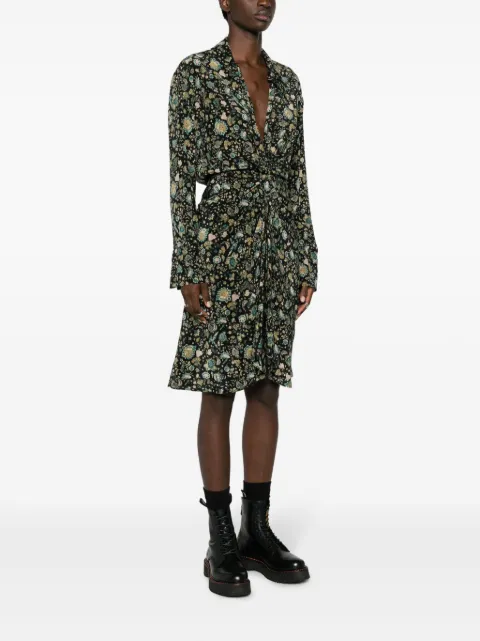 Zadig&Voltaire Rozo floral-print silk dress WWDR01264 - 2