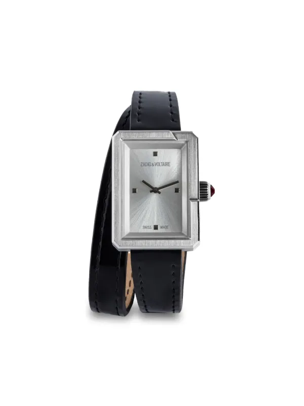 Zadig&Voltaire Cecilia 28mm 腕時計 | シルバートーン | FARFETCH JP
