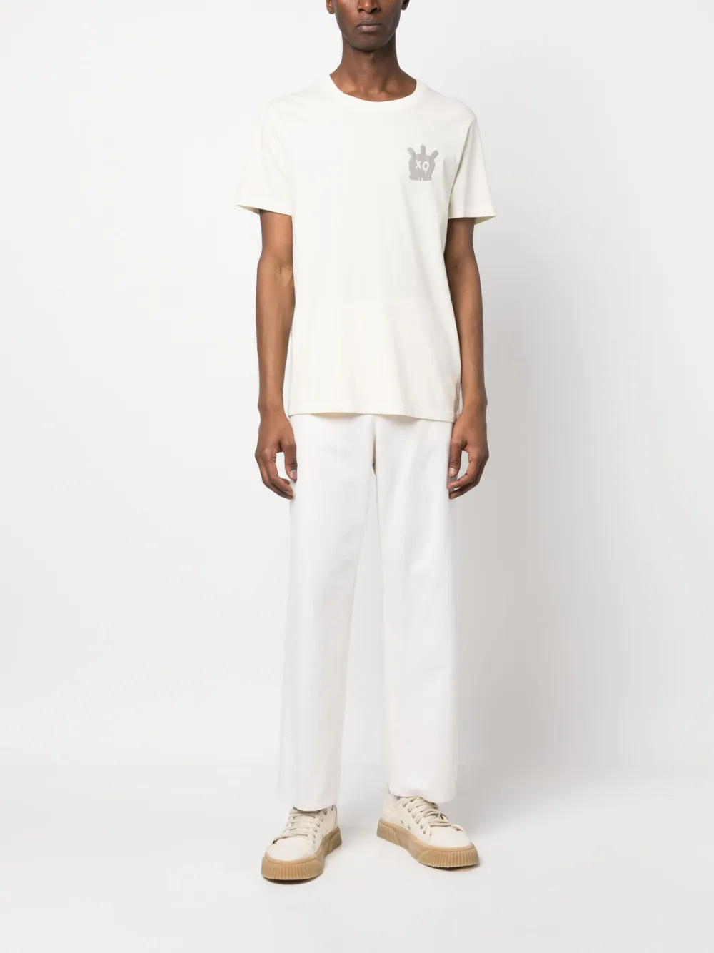 Zadig&Voltaire Katoenen T-shirt - Beige