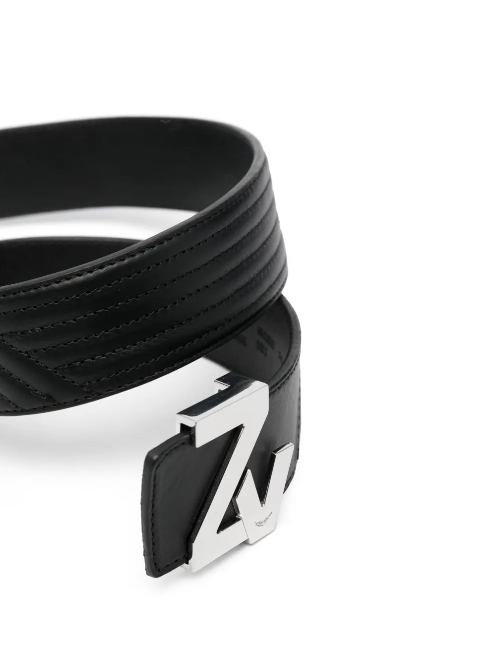 Zadig&Voltaire Leren riem - Zwart