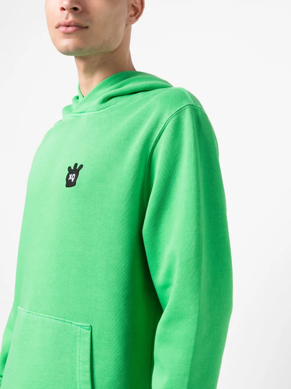 Neon green hoodie mens deals