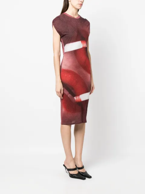 Zadig&Voltaire Adoni photograph-print midi dress JWDR00055 - 2