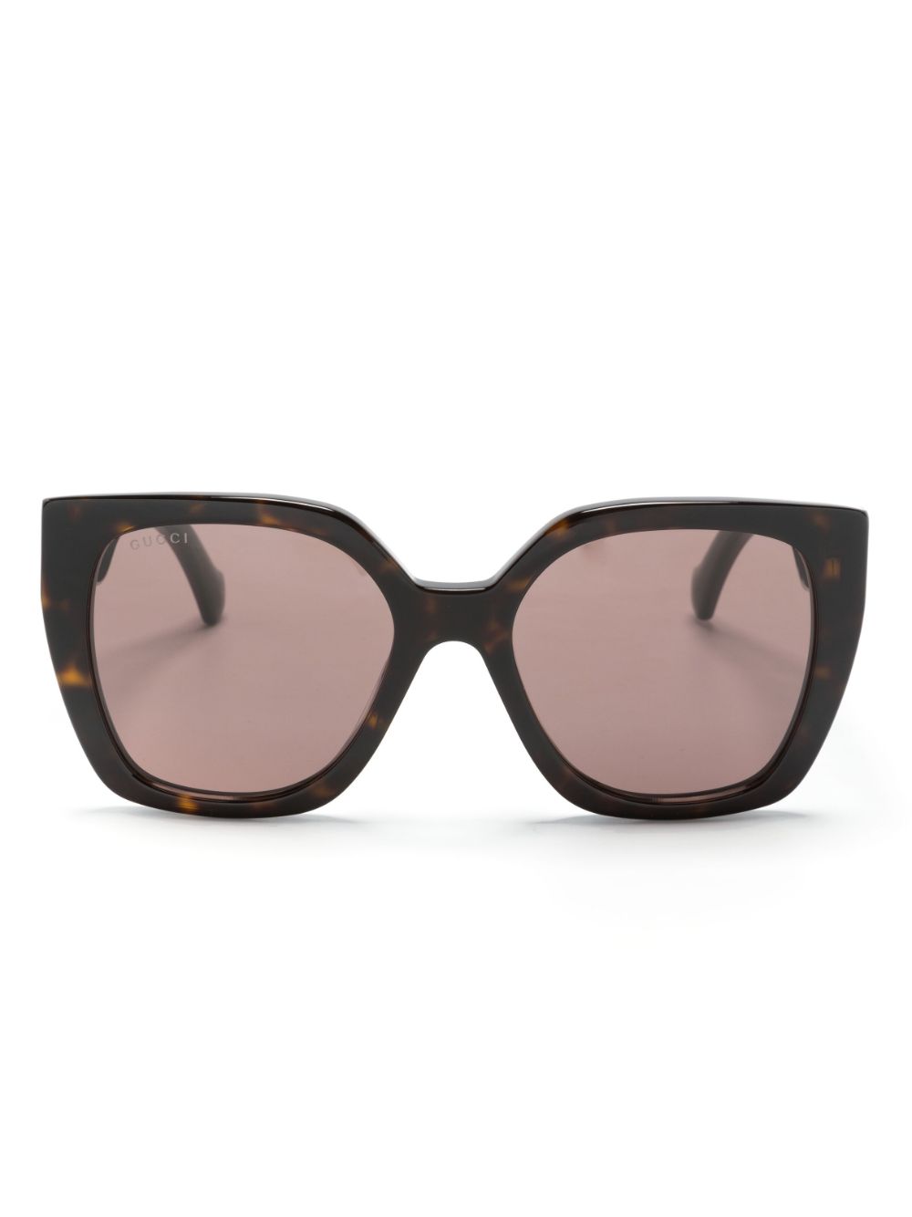 Gucci Eyewear Striped square-frame Sunglasses - Farfetch