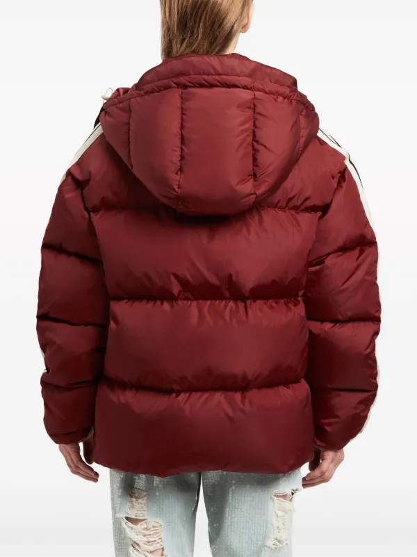 Maroon padded coat store