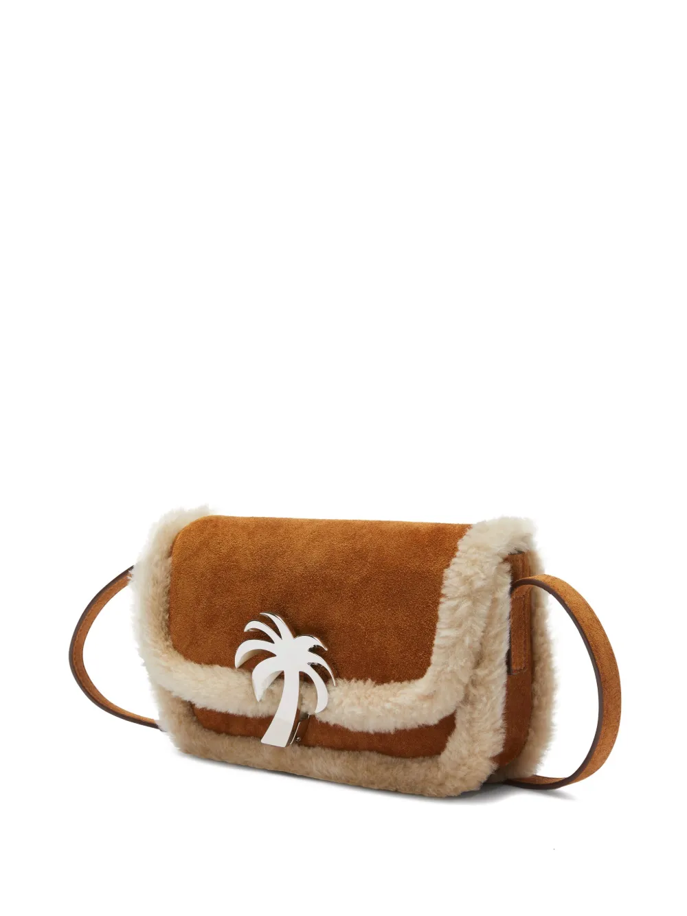  Palm Angels Palm Bridge Crossbody Bag - Brown 